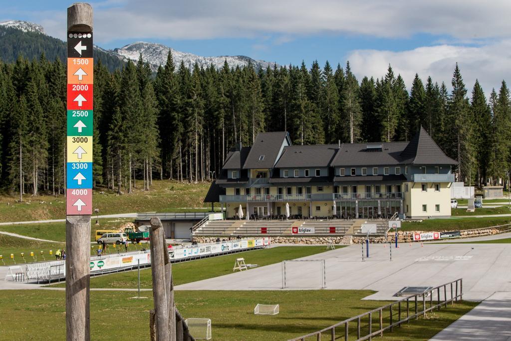 Hotel Center Pokljuka Goreljek Buitenkant foto