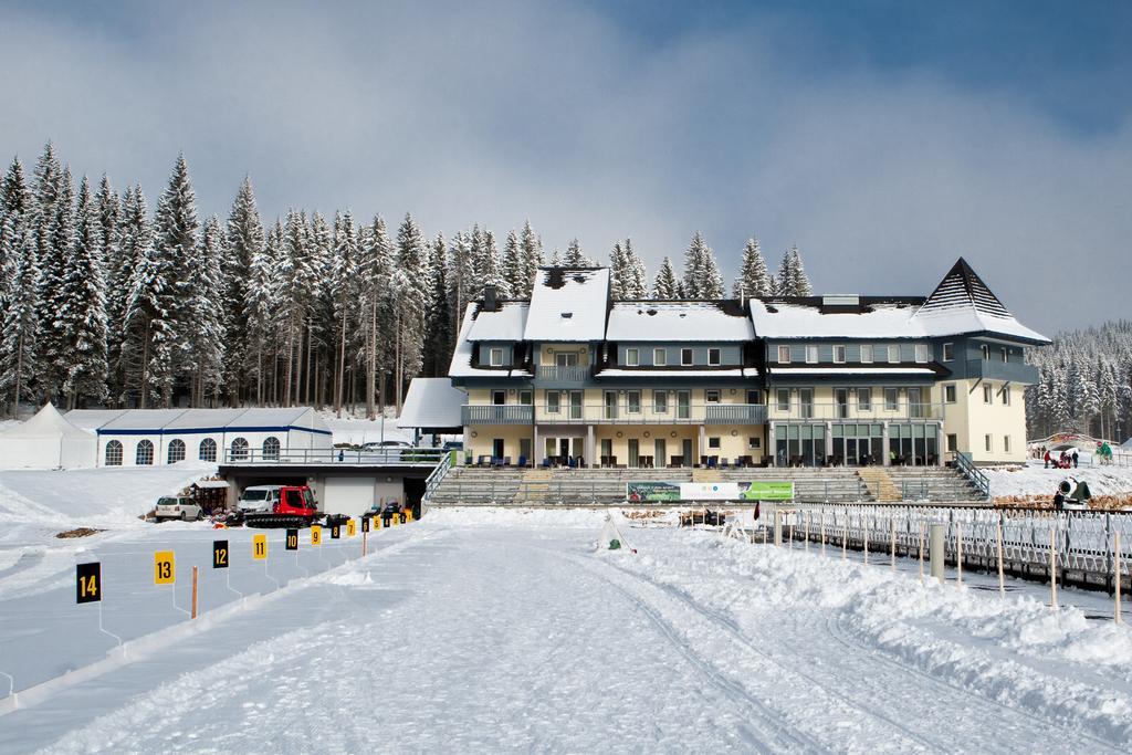 Hotel Center Pokljuka Goreljek Buitenkant foto